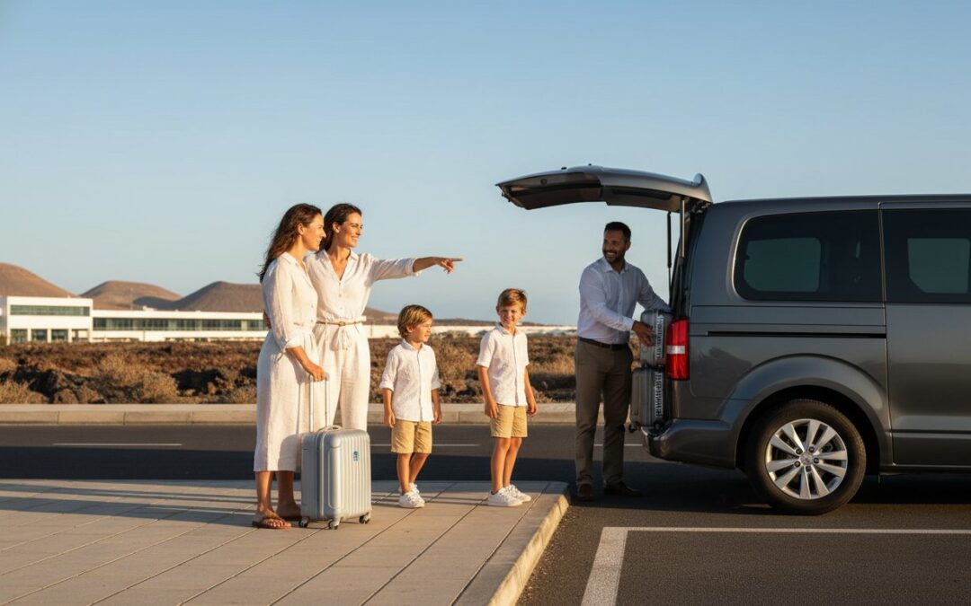 Vehículo grande para familias en el Aeropuerto de Fuerteventura: Guía de Traslados 2026