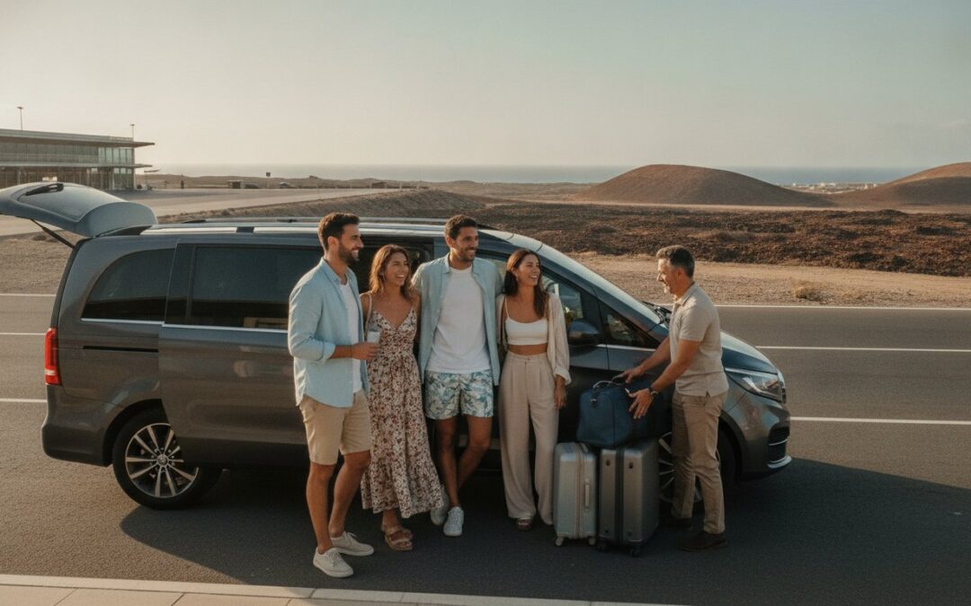 Traslado para 4 pasajeros a Corralejo: La guía definitiva para tu grupo en 2026