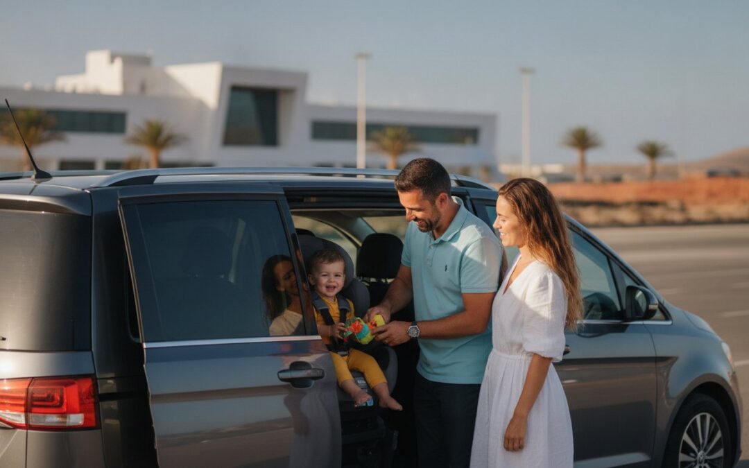 Taxi with Child Seat at Fuerteventura Airport: Safety and Booking Guide 2026