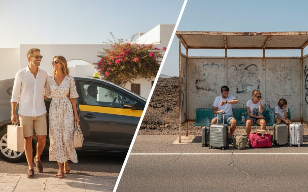 Taxi vs Bus from Fuerteventura Airport to Corralejo: Comparative Guide 2026